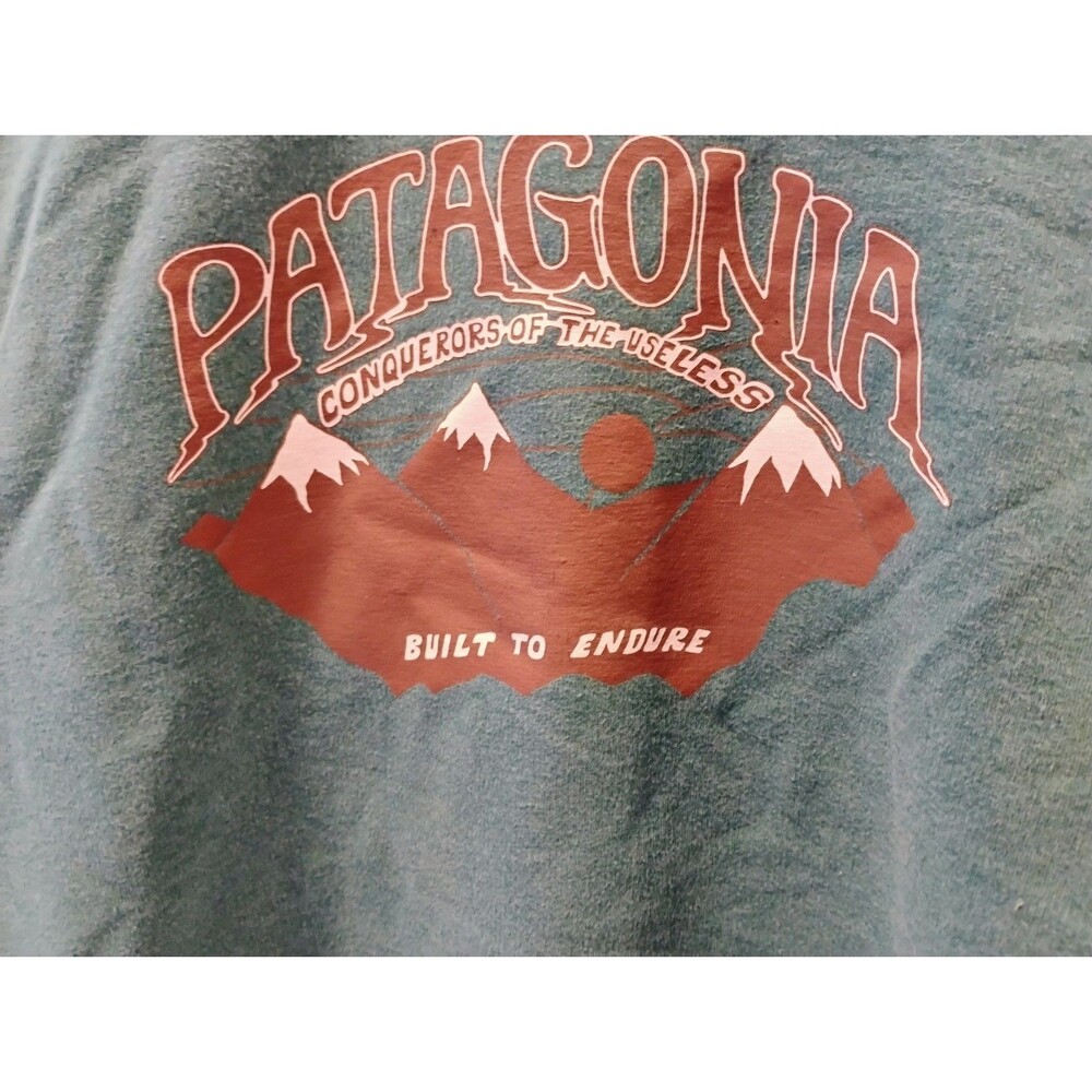 Patagonia Conquerors of the Useless Organic Cotton Crewneck Sweatshirt L